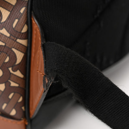 Burberry E-Canvas Monogram Rocco Backpack Bridle Brown 15 of 24