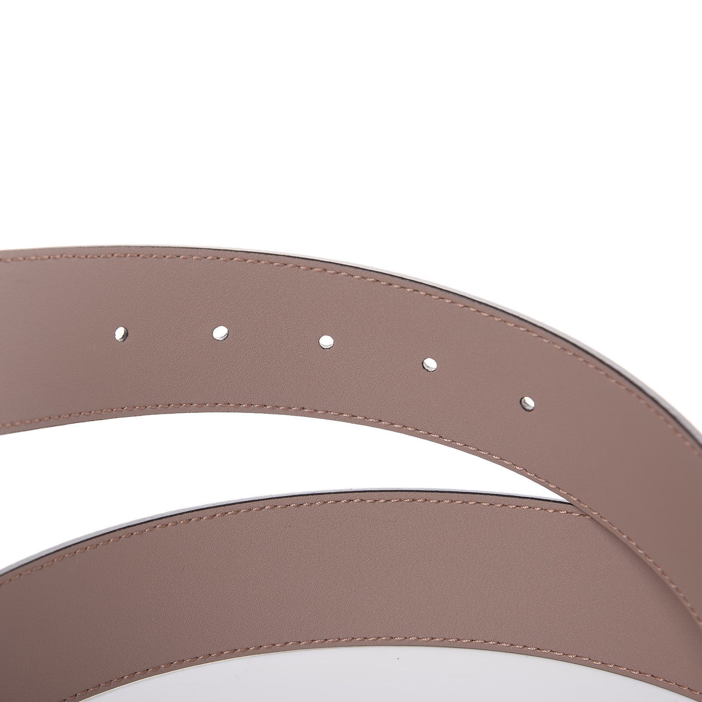 Calfskin Double G 40mm Belt 85 34 Porcelain Rose