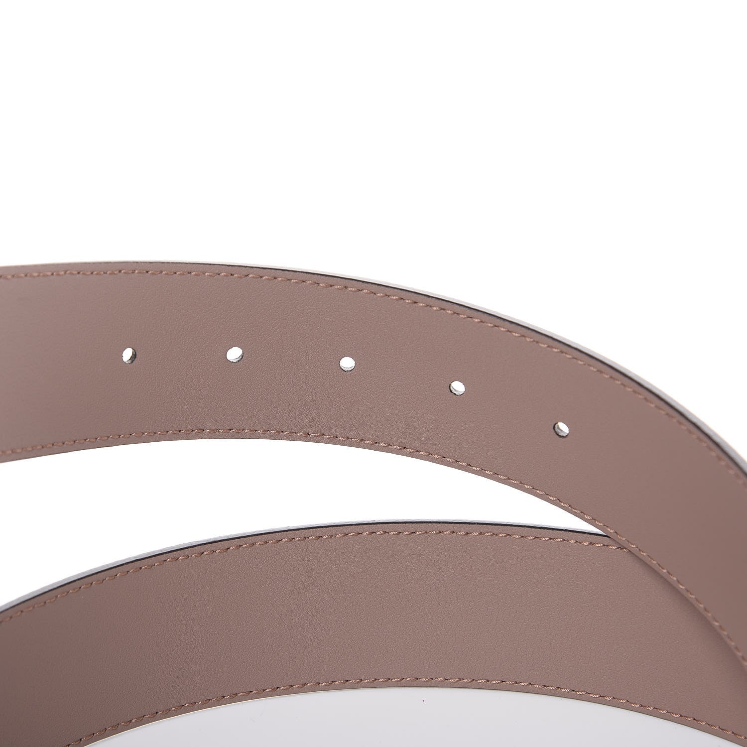 Gucci Calfskin Double G 40mm Belt 85 34 Porcelain Rose 4 of 6
