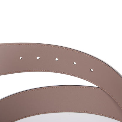 Gucci Calfskin Double G 40mm Belt 85 34 Porcelain Rose 4 of 6