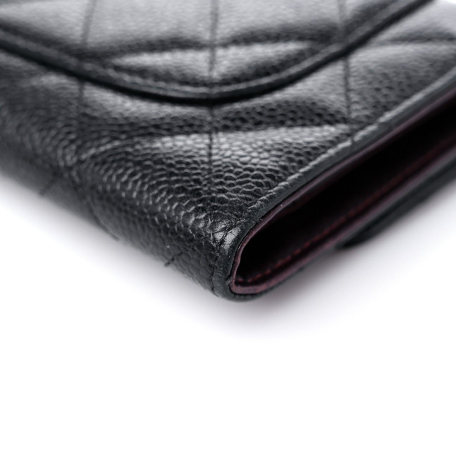 Chanel Caviar Quilted Large Flap Wallet Black 11 of 21
