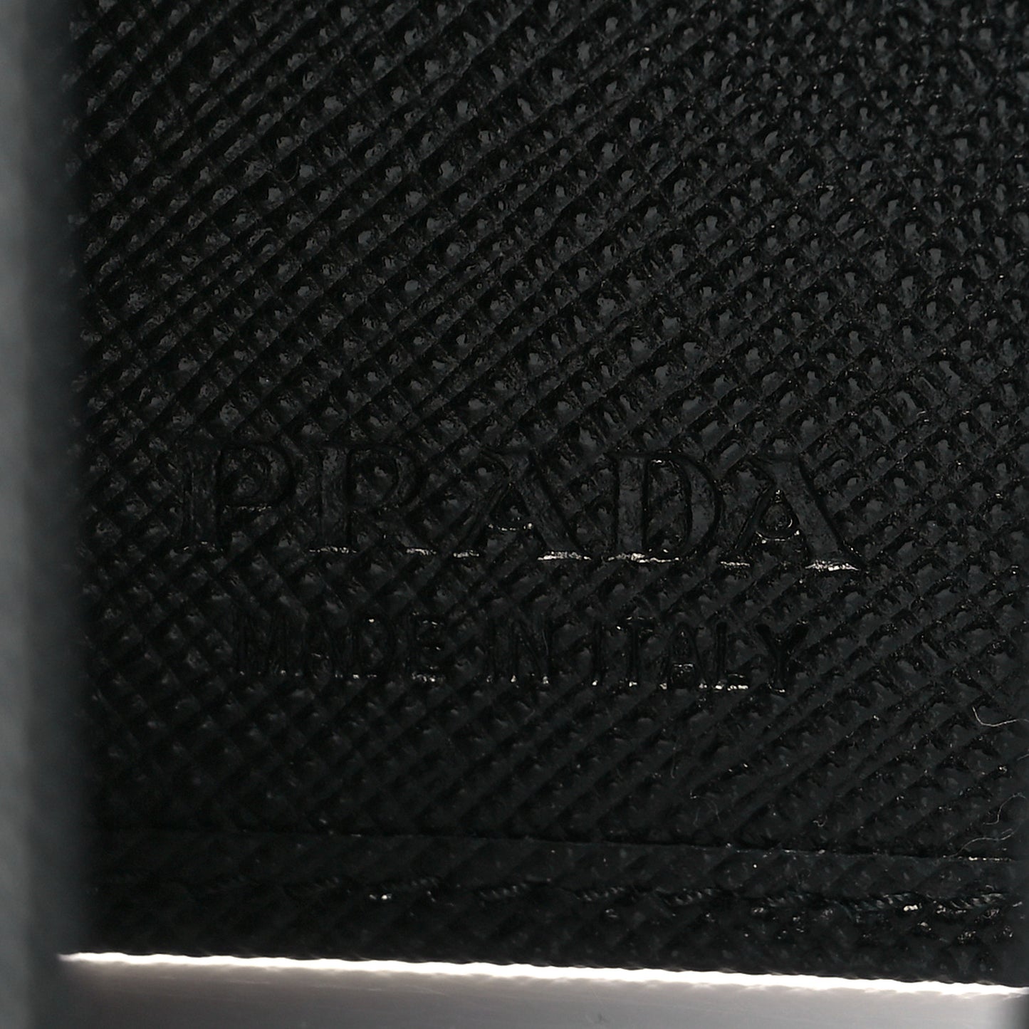 Saffiano 6 Key Holder Nero Black