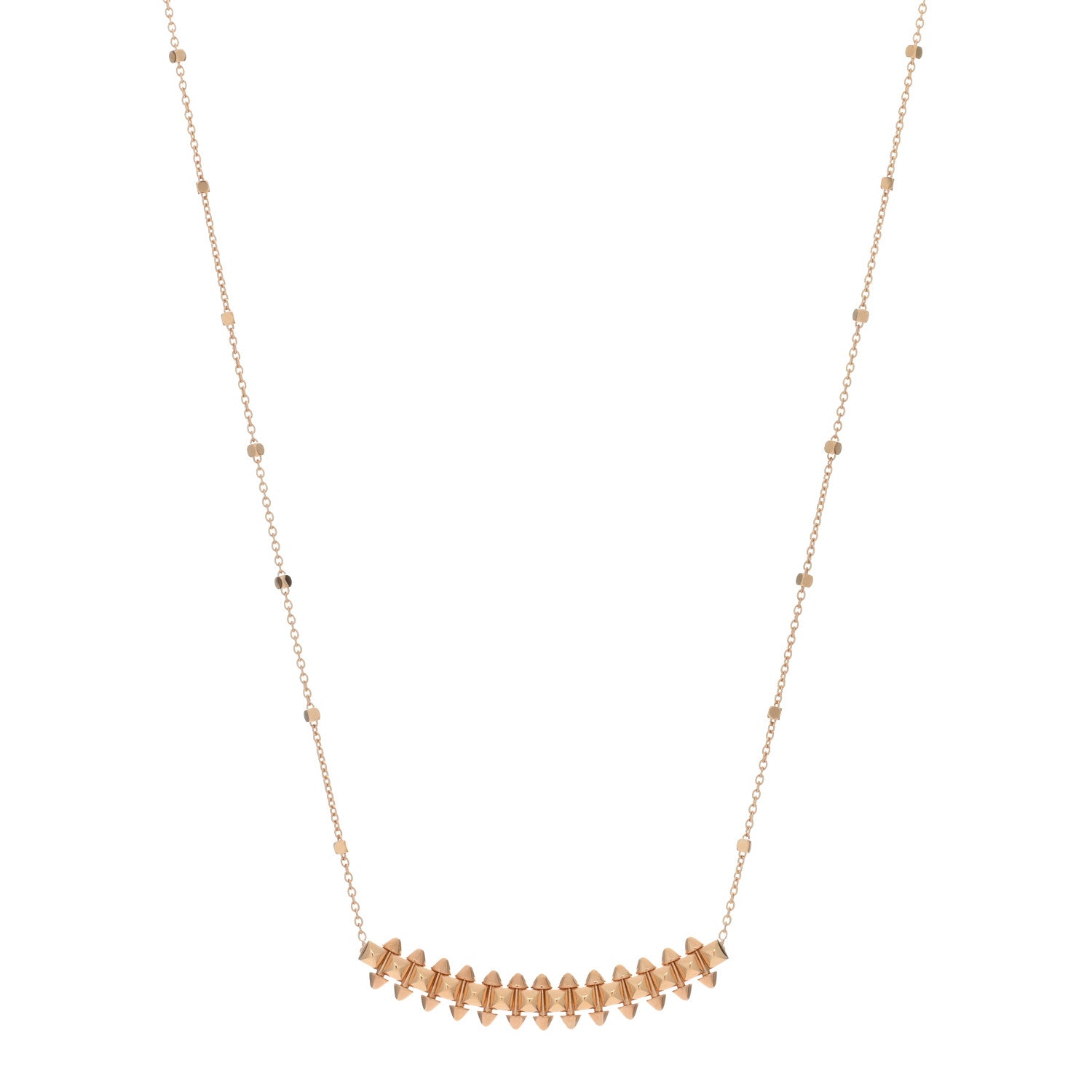 Cartier 18K Pink Gold Small Clash de Cartier Necklace 1 of 4