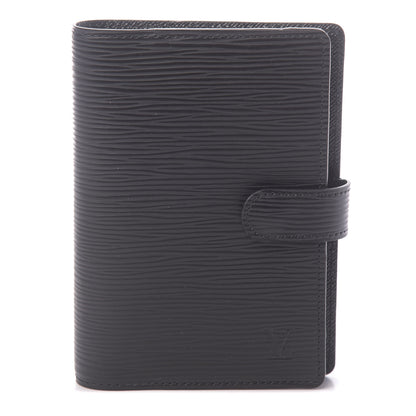 Louis Vuitton Epi Small Ring Agenda Cover Black 1 of 6