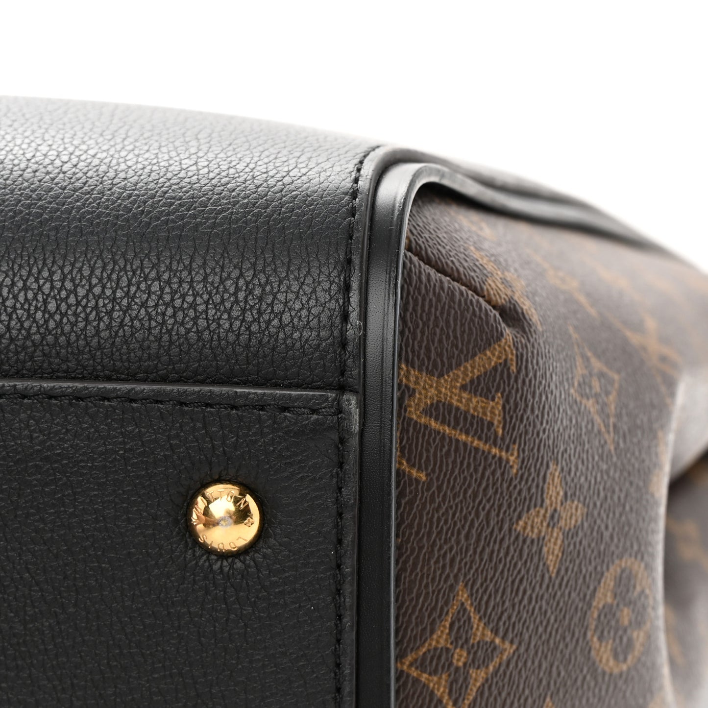 Calfskin Monogram Kimono Tote Black