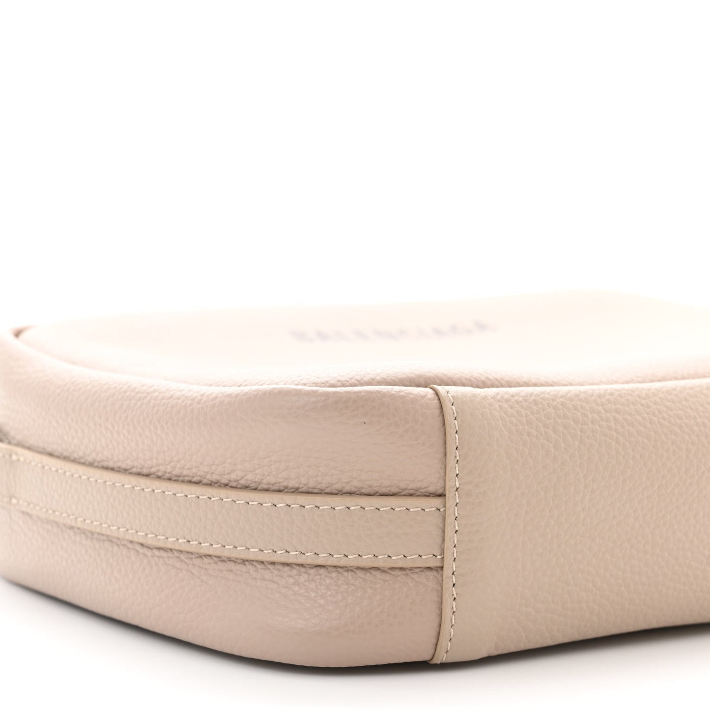Calfskin Logo M Everyday Camera Bag Taupe
