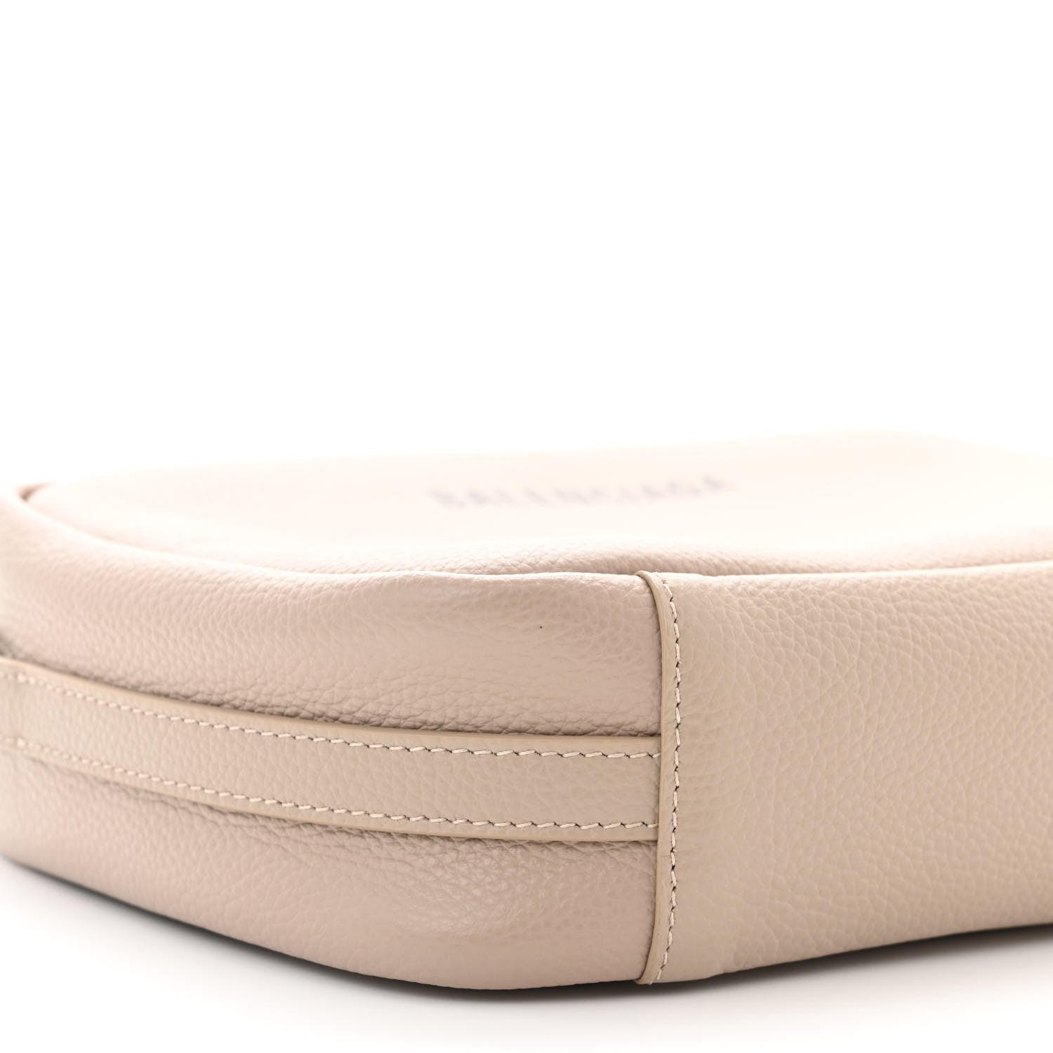 Balenciaga Calfskin Logo M Everyday Camera Bag Taupe 10 of 11