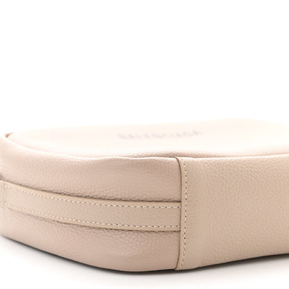 Balenciaga Calfskin Logo M Everyday Camera Bag Taupe 10 of 11