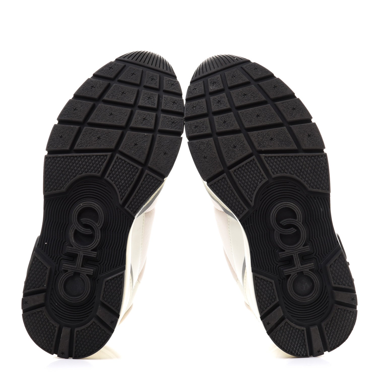 Jimmy Choo Calfskin Neoprene Raine Sneakers 39.5 White 5 of 10