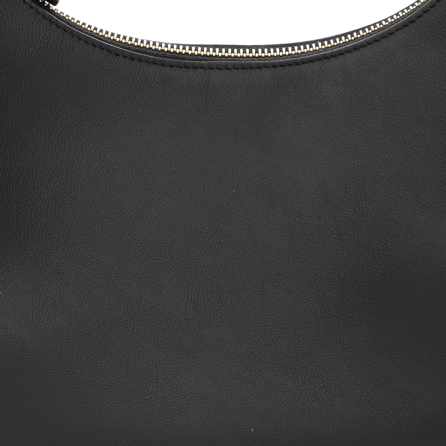 Vitello Grace Matte Small Fendigraphy Hobo Bag Black