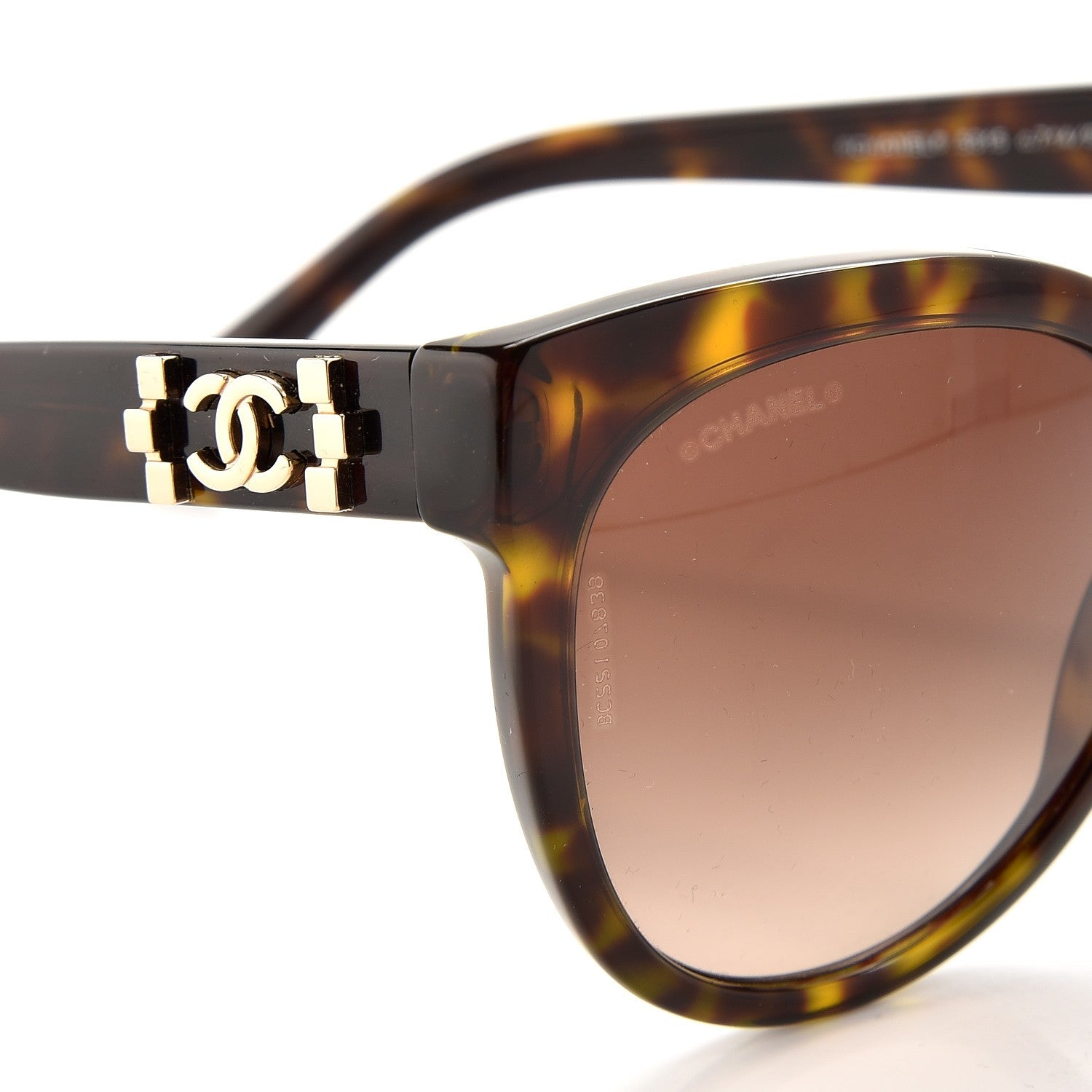 Chanel Pantos Signature CC Sunglasses 5315 Dark Havana 7 of 9