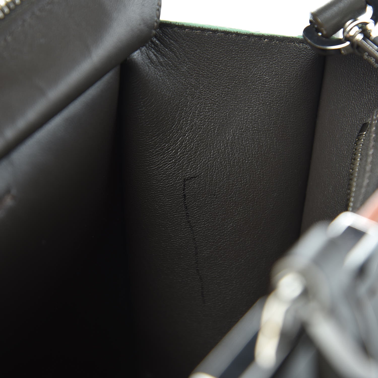 Fendi Vitello Dolce Mini 3jours Tote Carbone 18 of 18