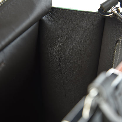 Fendi Vitello Dolce Mini 3jours Tote Carbone 18 of 18