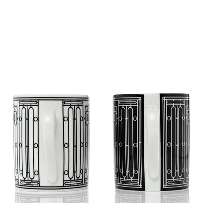 Hermes Porcelain H Deco Mug Set of 2 2 of 8