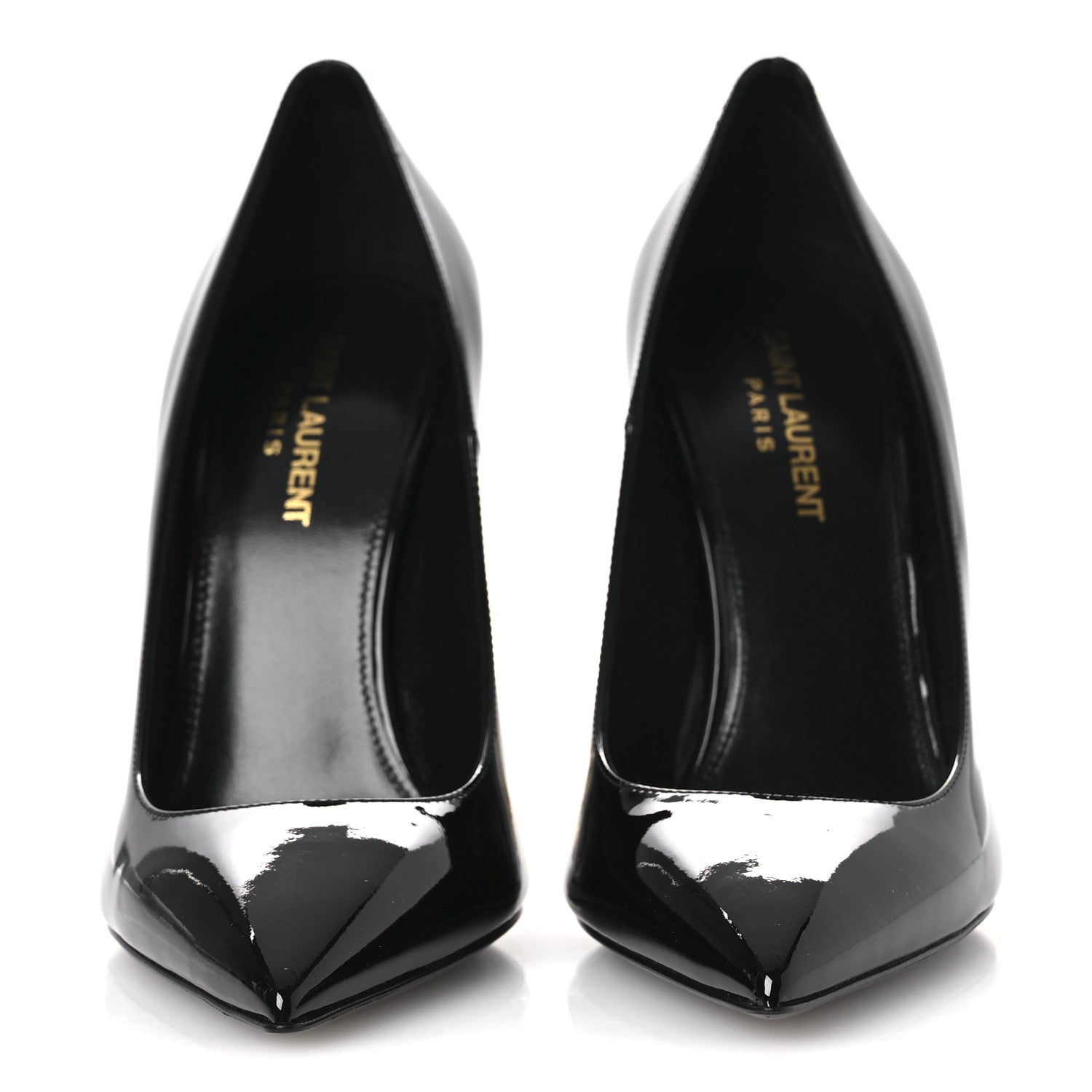 Saint Laurent Vernice Grupy Opyum 110 Pumps 38 Black 3 of 12