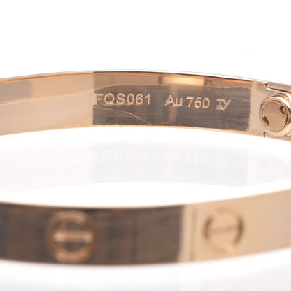 Cartier 18K Yellow Gold LOVE Bracelet 17 5 of 6
