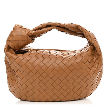 Bottega Veneta Nappa Intrecciato Teen Jodie Hobo Caramel 1 of 10