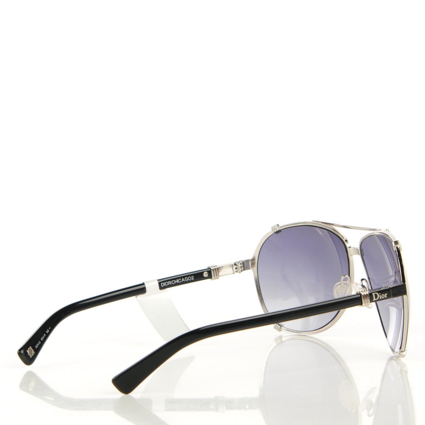 Chicago 2 Aviator Sunglasses Black