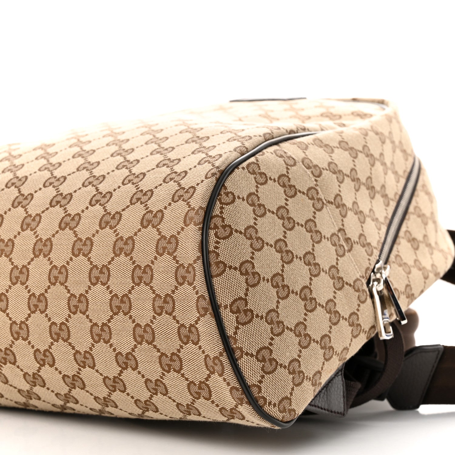 Gucci Monogram Travel Backpack Dark Brown 10 of 10