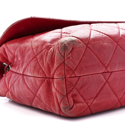 Chanel Calfskin Quilted In The Business Flap Bag Red 11 of 13