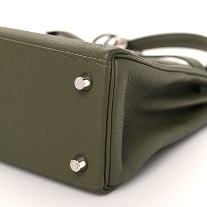 Hermes Togo Kelly Retourne 25 Vert Veronesse 9 of 10