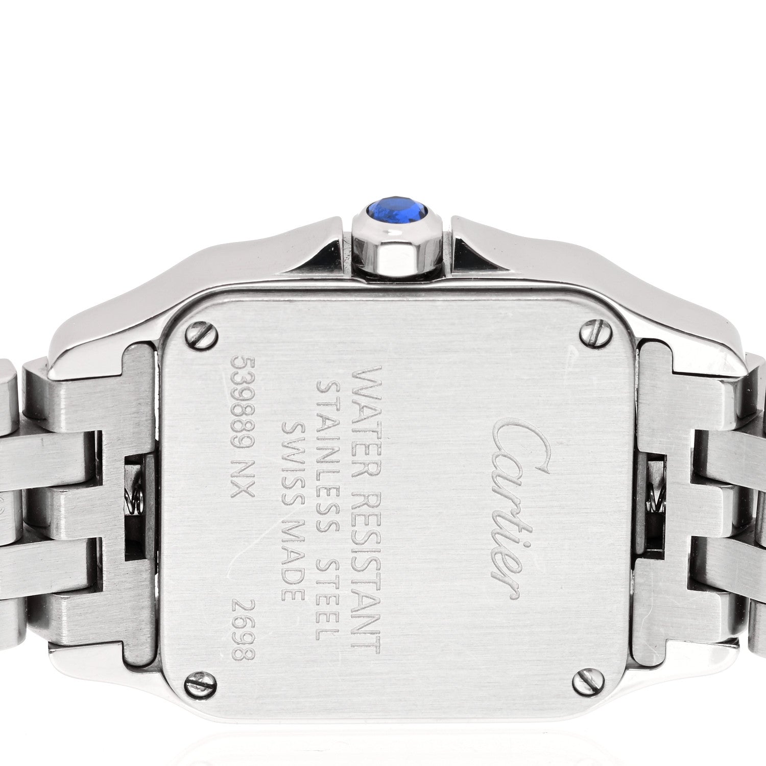 Cartier Stainless Steel 20mm Santos Demoiselle Quartz Watch 4 of 4