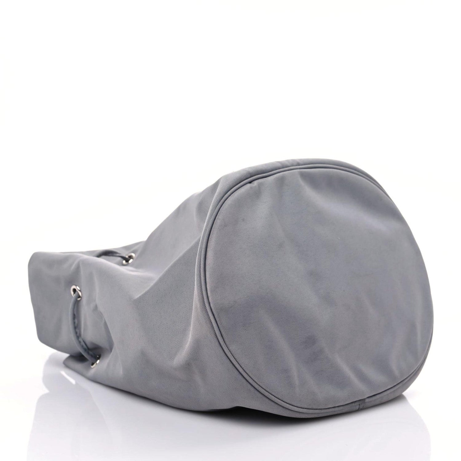 Balenciaga Nylon Wheel Logo Bucket Bag XS Gris Cendre 4 of 12