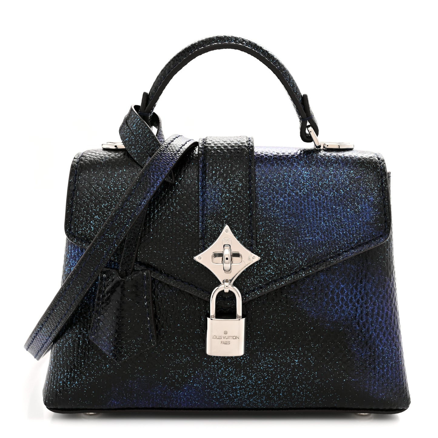 Iridescent Snakeskin Rose Des Vents Mini Blue