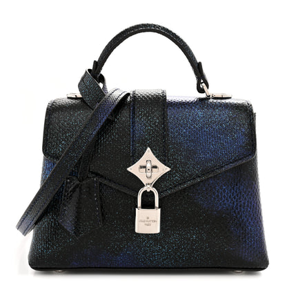 Louis Vuitton Iridescent Snakeskin Rose Des Vents Mini Blue 1 of 11