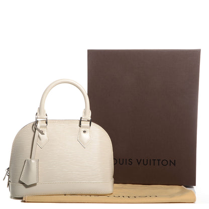 Louis Vuitton Epi Alma BB Ivory 5 of 8