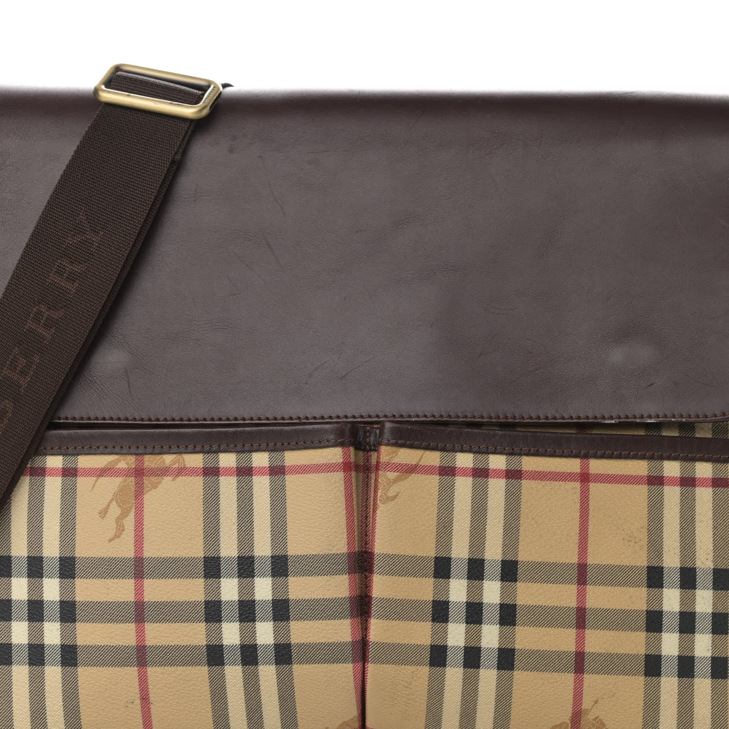 Burberry Check Messenger Bag 10 of 13