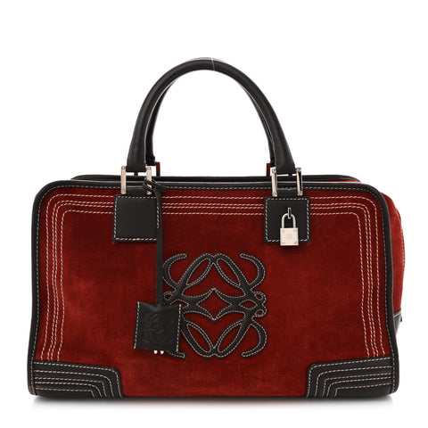 Suede Amazona 36 Burgundy