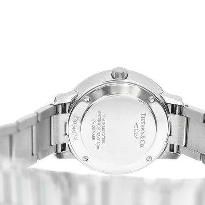 Tiffany Stainless Steel Diamond Bezel 31mm Atlas 2-Hand Quartz Watch 4 of 4