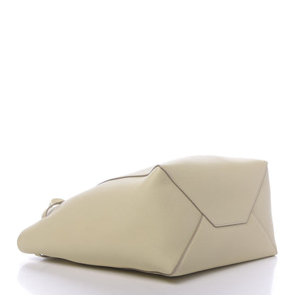 Celine Soft Grained Calfskin Small Belt Cabas Phantom Chalk 4 of 10