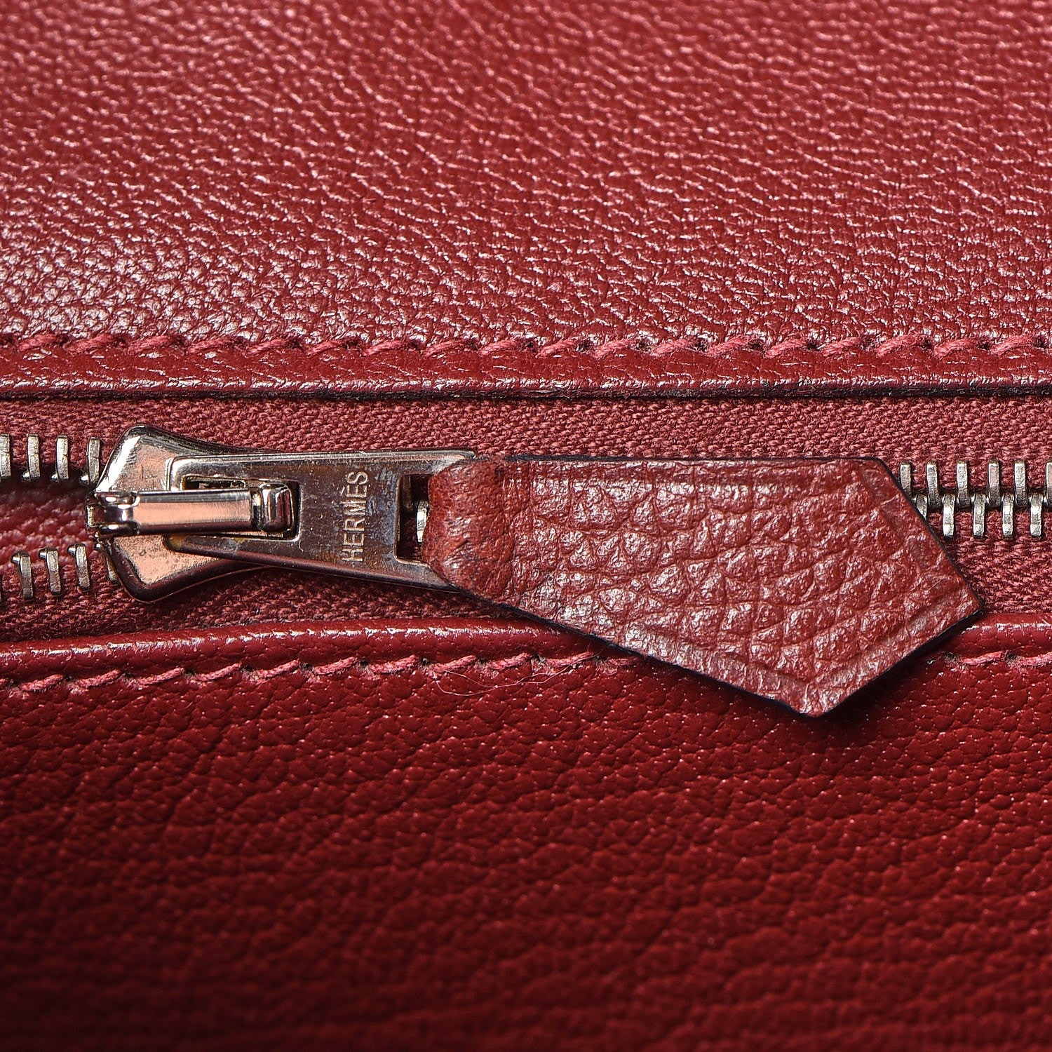 Hermes Ardennes Birkin 35 Rouge H 20 of 38
