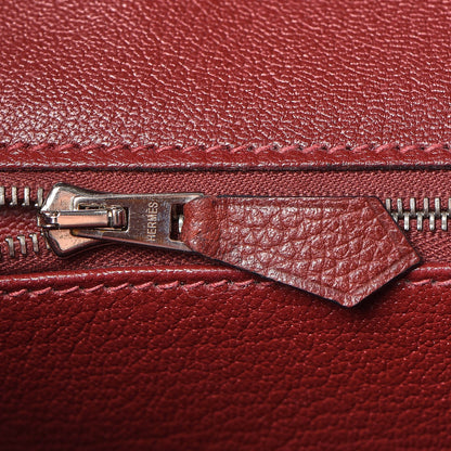 Hermes Ardennes Birkin 35 Rouge H 20 of 38
