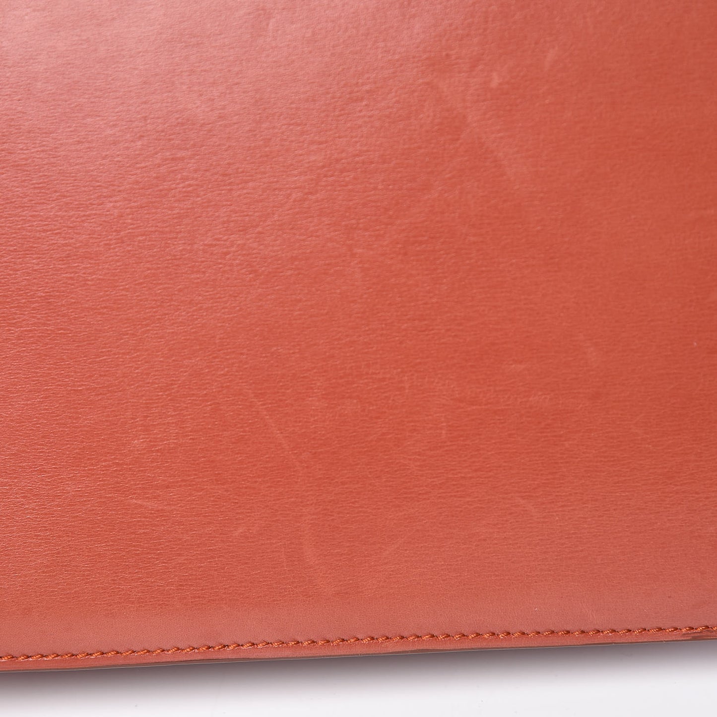 Natural Calfskin Medium Classic Box Flap Bag Brick