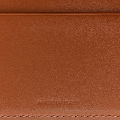 Celine Triomphe Canvas Small Triomphe Wallet Tan 7 of 8