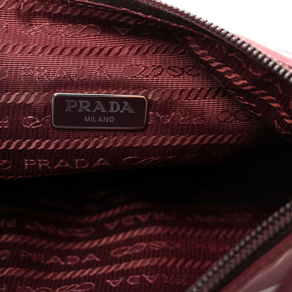 Prada Tessuto Nylon Mini Re-Edition 2000 Bag Granato 6 of 9