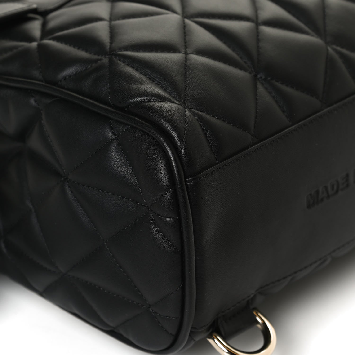 Mulberry Nappa Quilted Mini Cara Delevingne Convertible Bag Black 12 of 13