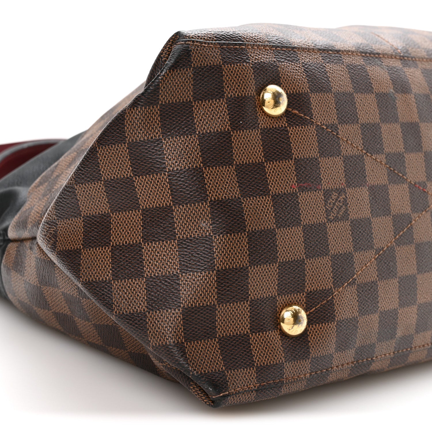 Louis Vuitton Damier Ebene Calfskin Maida Black 9 of 11