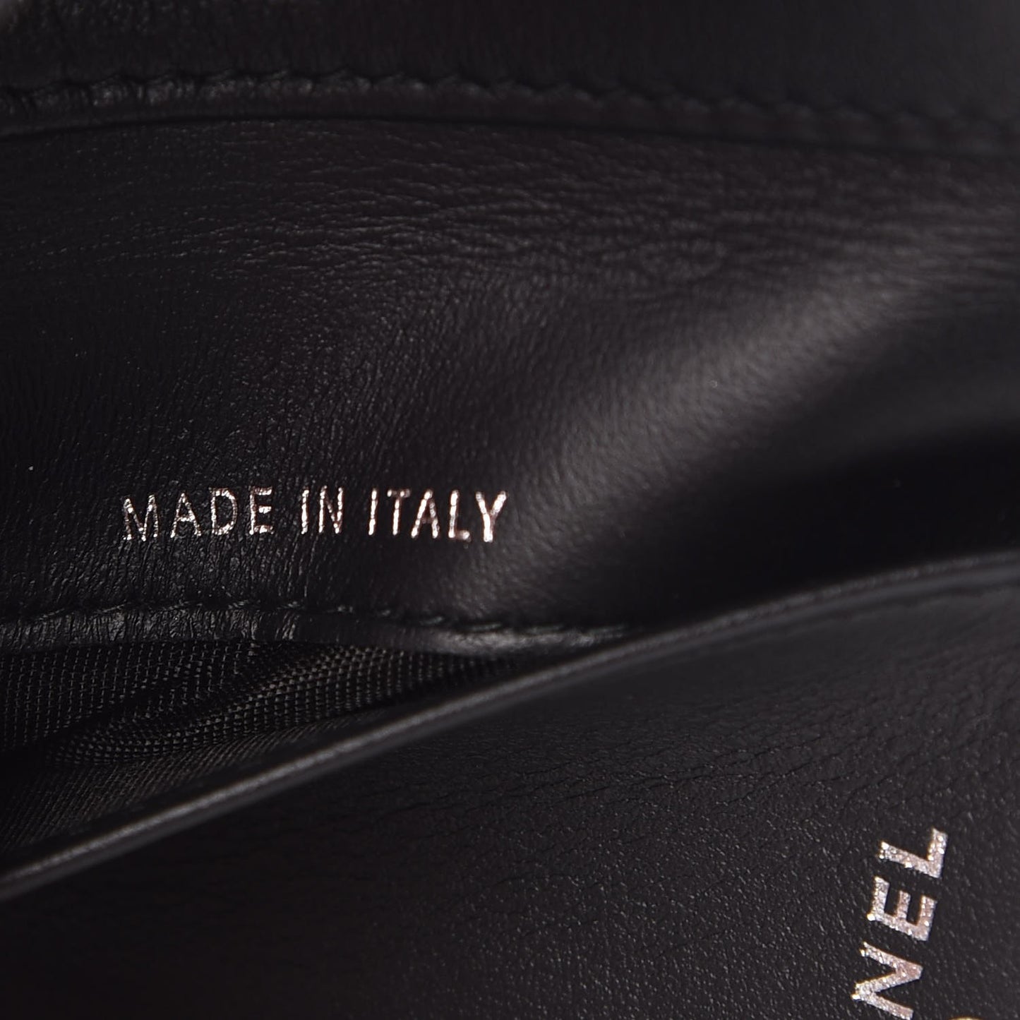 Caviar Quilted Small Boy Flap Wallet Black