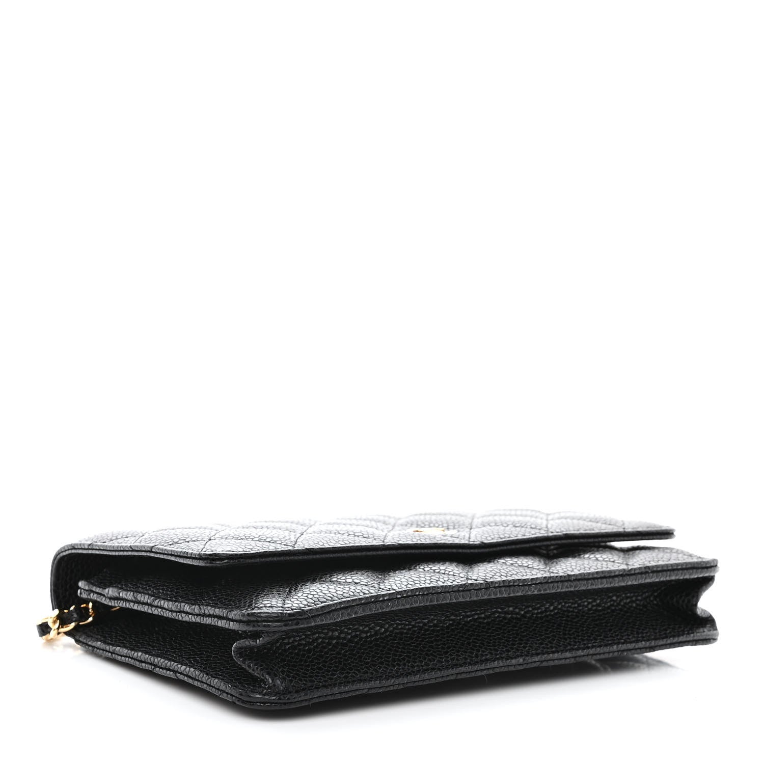 Chanel Caviar Quilted Wallet on Chain WOC Black 4 of 13