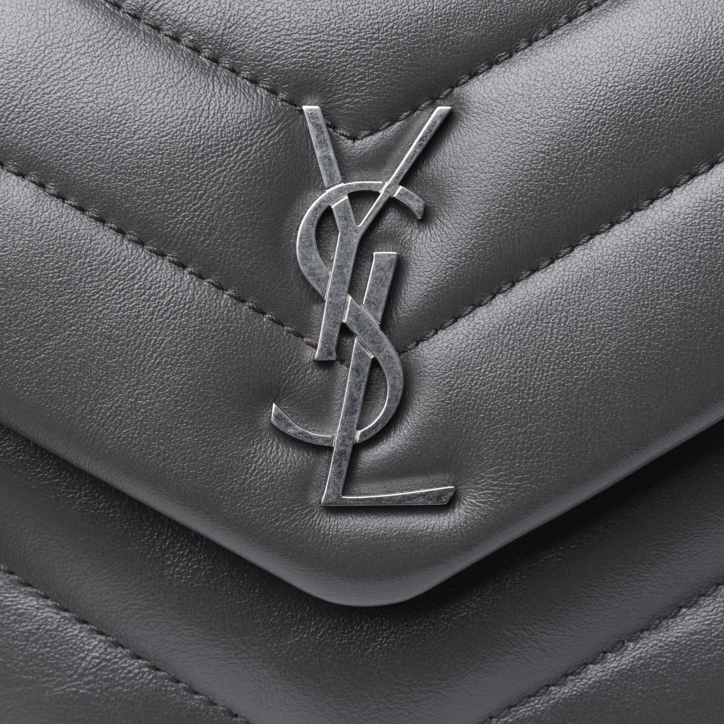 Calfskin Y Quilted Monogram Toy Loulou Crossbody Bag Storm