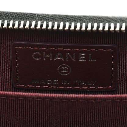 Chanel Caviar Quilted Zip Coin Purse Black 6 of 7