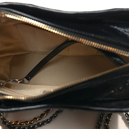 Chanel Rattan Calfskin Small Gabrielle Hobo Beige Black 6 of 11