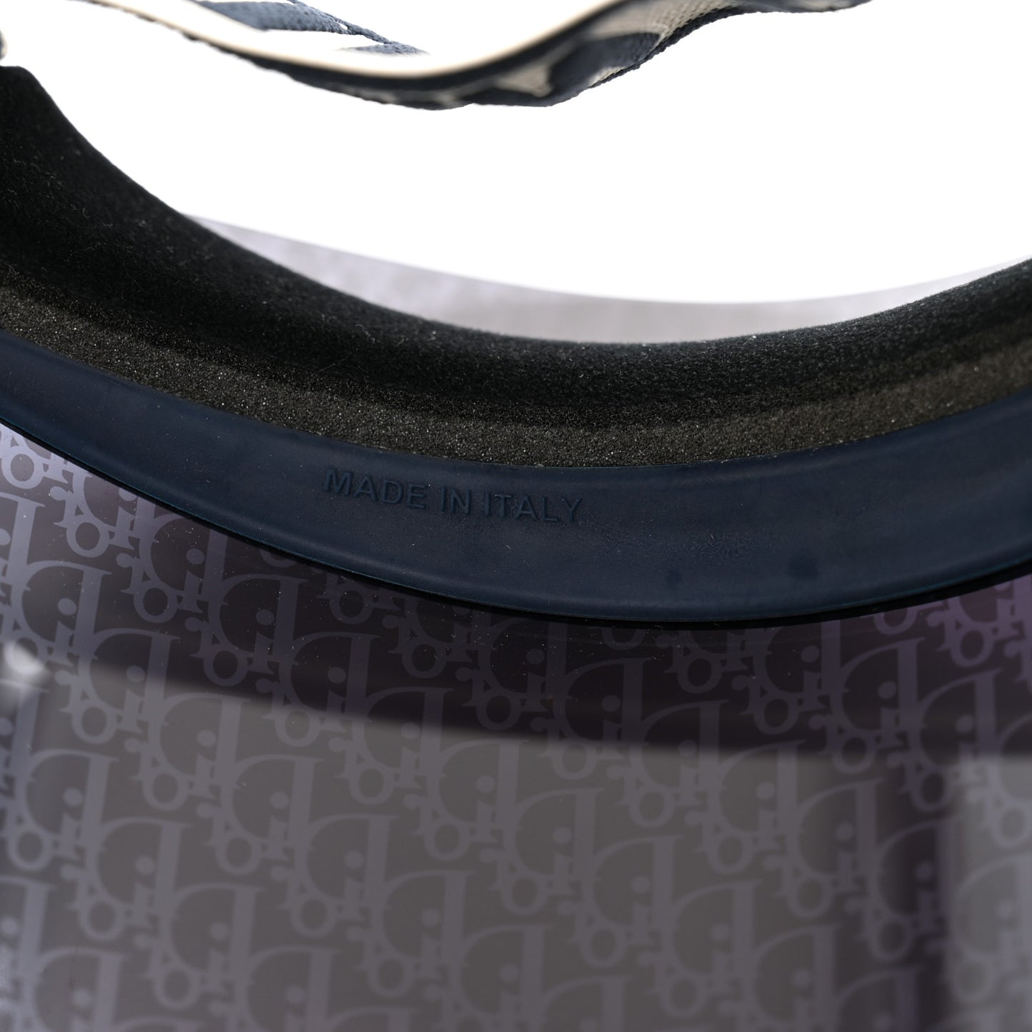 Oblique DiorClub V1U Sun Visor Blue
