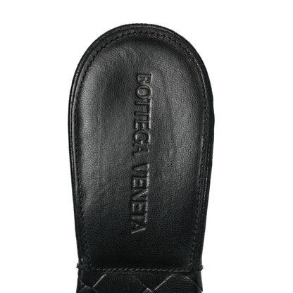 Bottega Veneta Nappa Maxi Intrecciato Lido Mule Sandals 37 Black 7 of 8