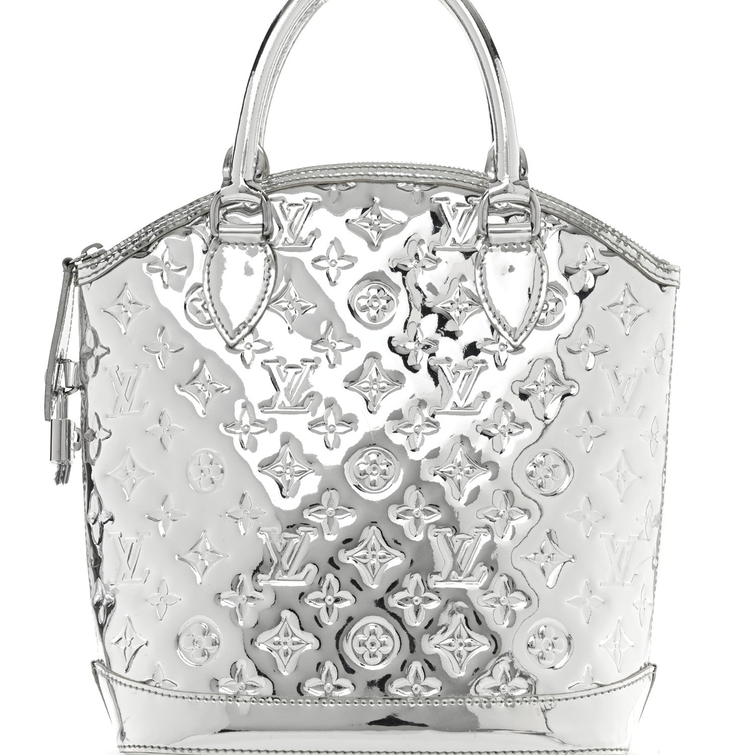 Louis Vuitton Monogram Miroir Lockit Silver 8 of 16