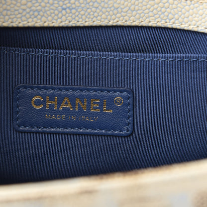 Chanel Painted Caviar Quilted Medium Boy In Cuba Flap Multicolor 6 of 11